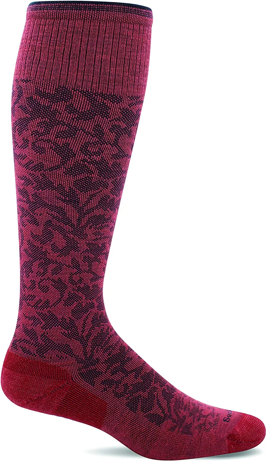 Sockwell Women's Damask Moderate Graduated Compression Sock