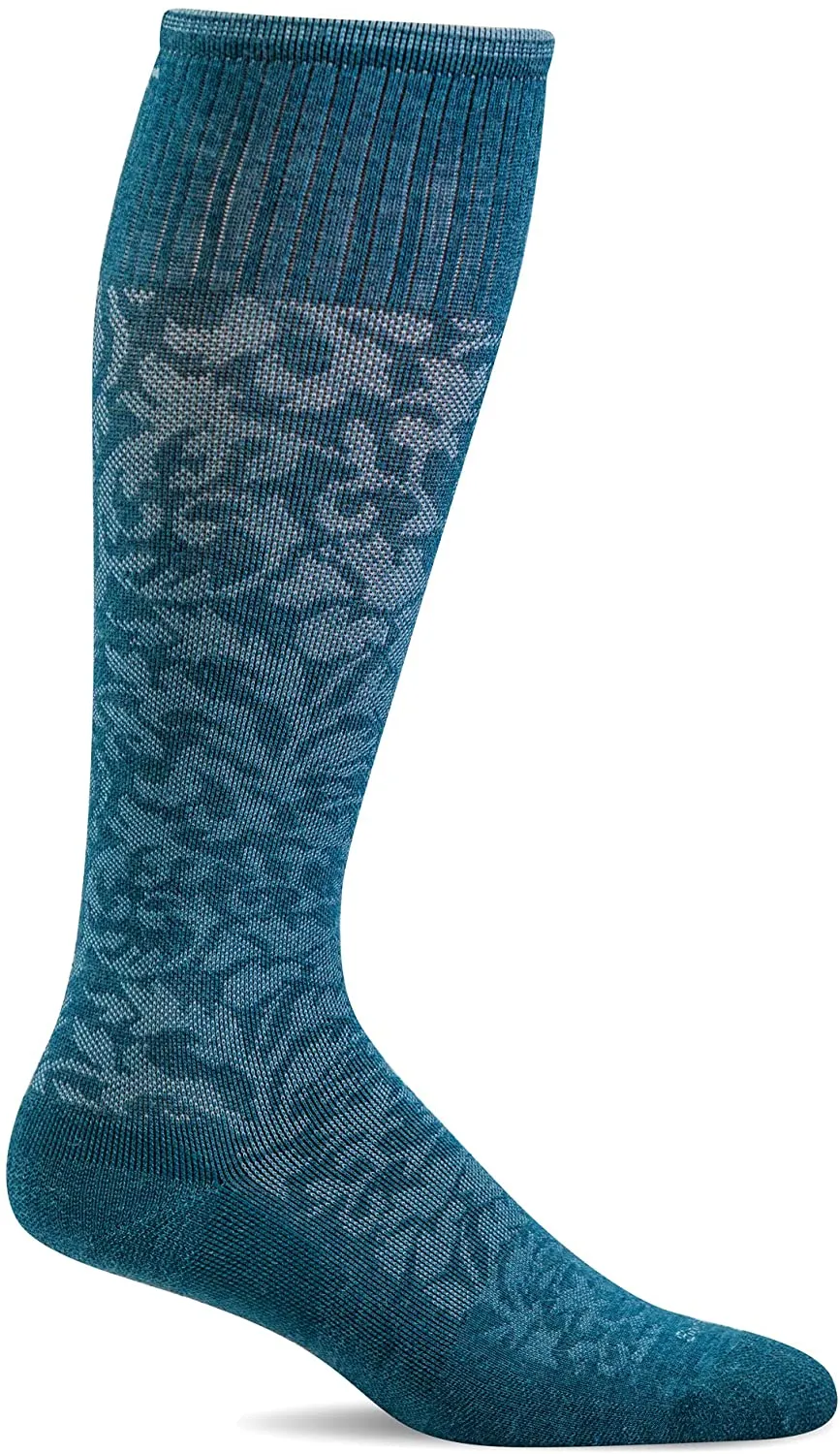 Sockwell Women's Damask Moderate Graduated Compression Sock