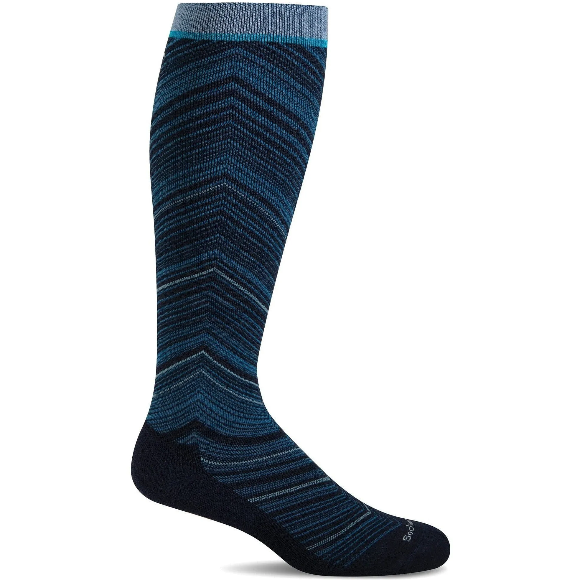 Sockwell Womens Full Flattery Wide Calf Fit Moderate Compression Socks