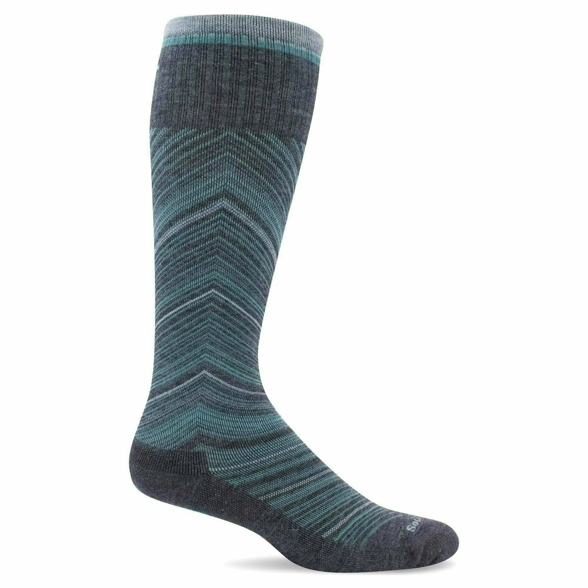 Sockwell Womens Full Flattery Wide Calf Fit Moderate Compression Socks