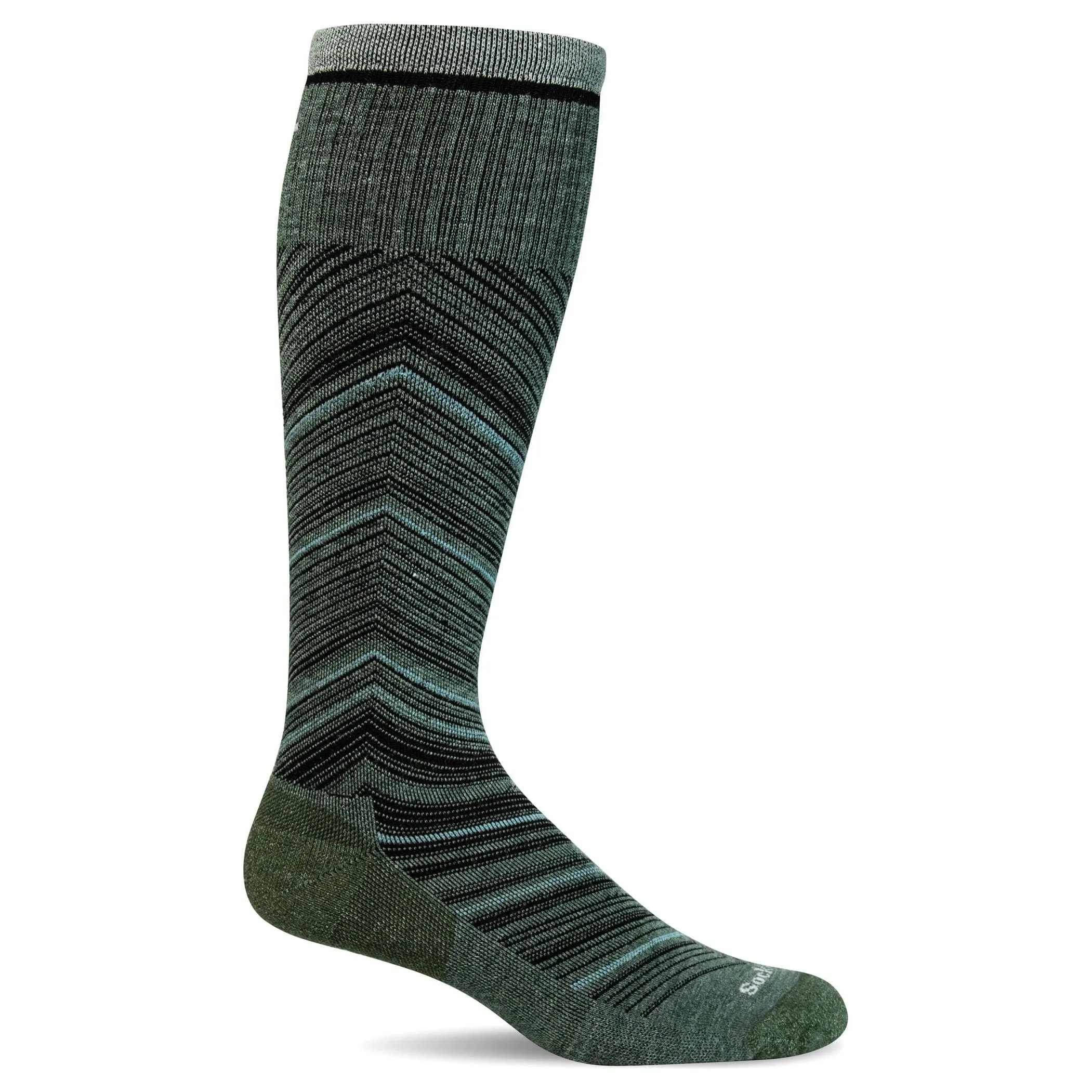 Sockwell Womens Full Flattery Wide Calf Fit Moderate Compression Socks