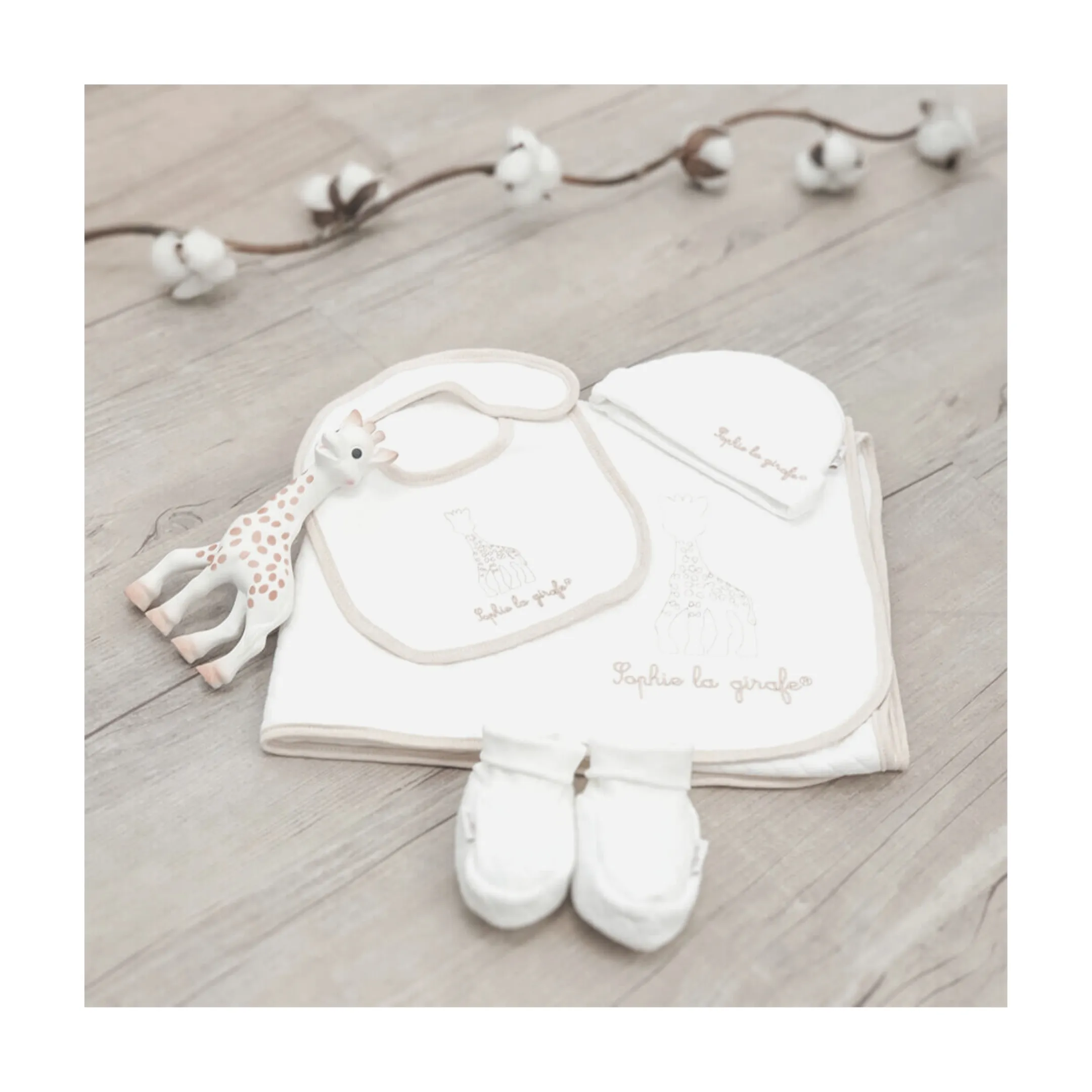 Sophie the Giraffe My Birth Outfit