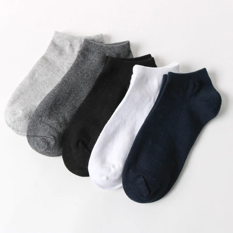 Spring Summer Men Cotton Ankle Socks