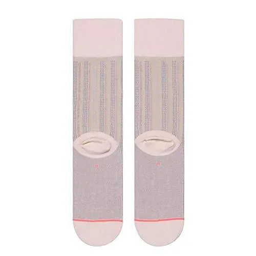 Stance Stripe Down Cream SM (Women's Shoe 5-7.5) Socks