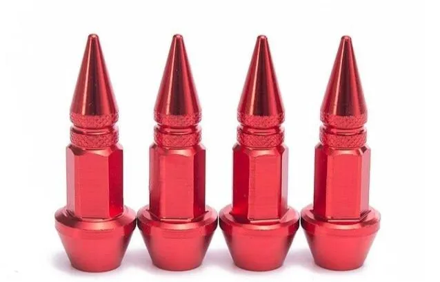 Tire Valve Caps (Spike Shape)