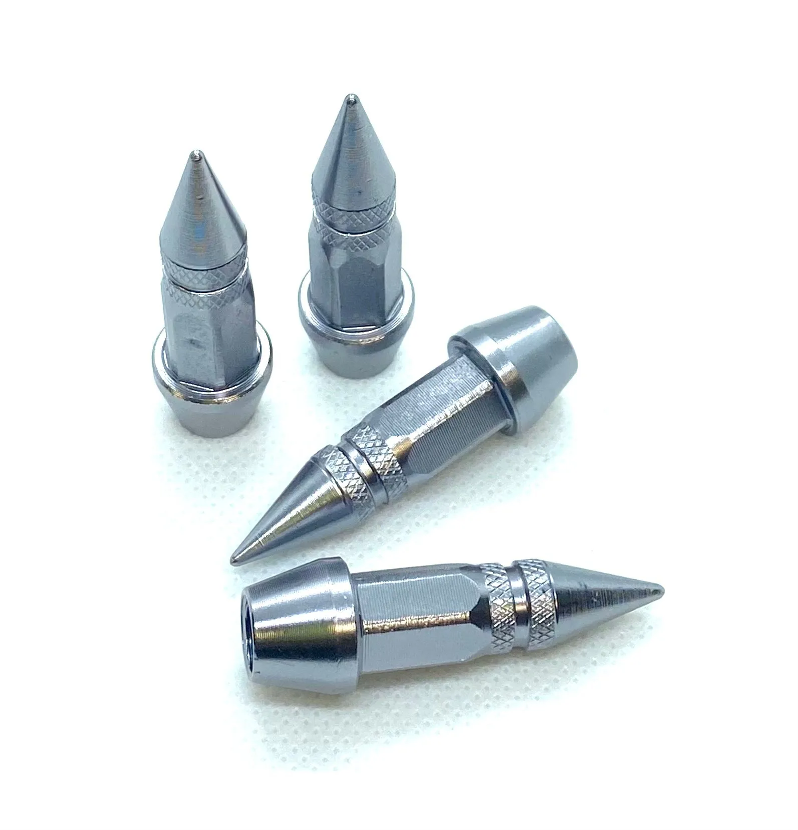 Tire Valve Caps (Spike Shape)