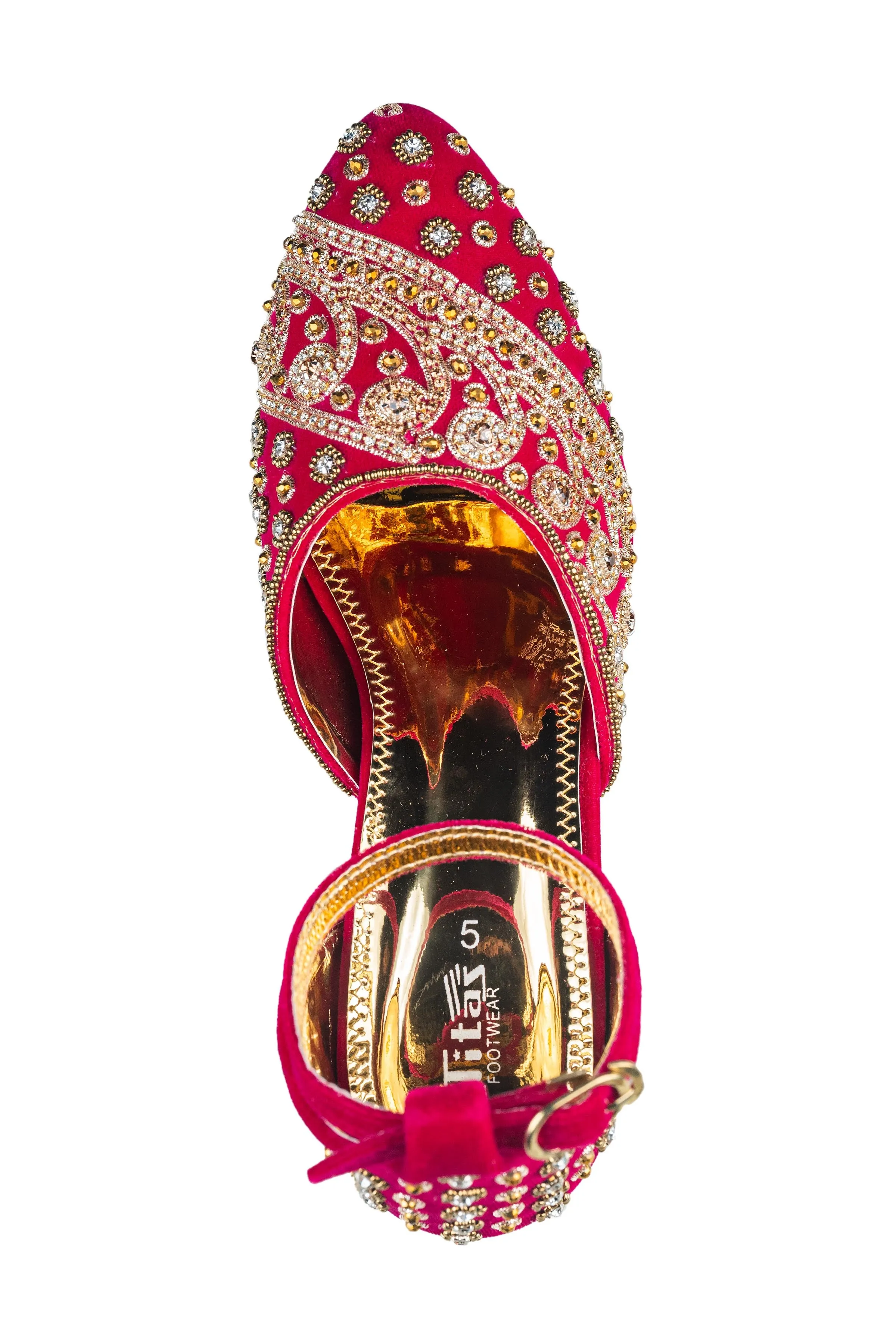 Titas Ladies Red Sandal