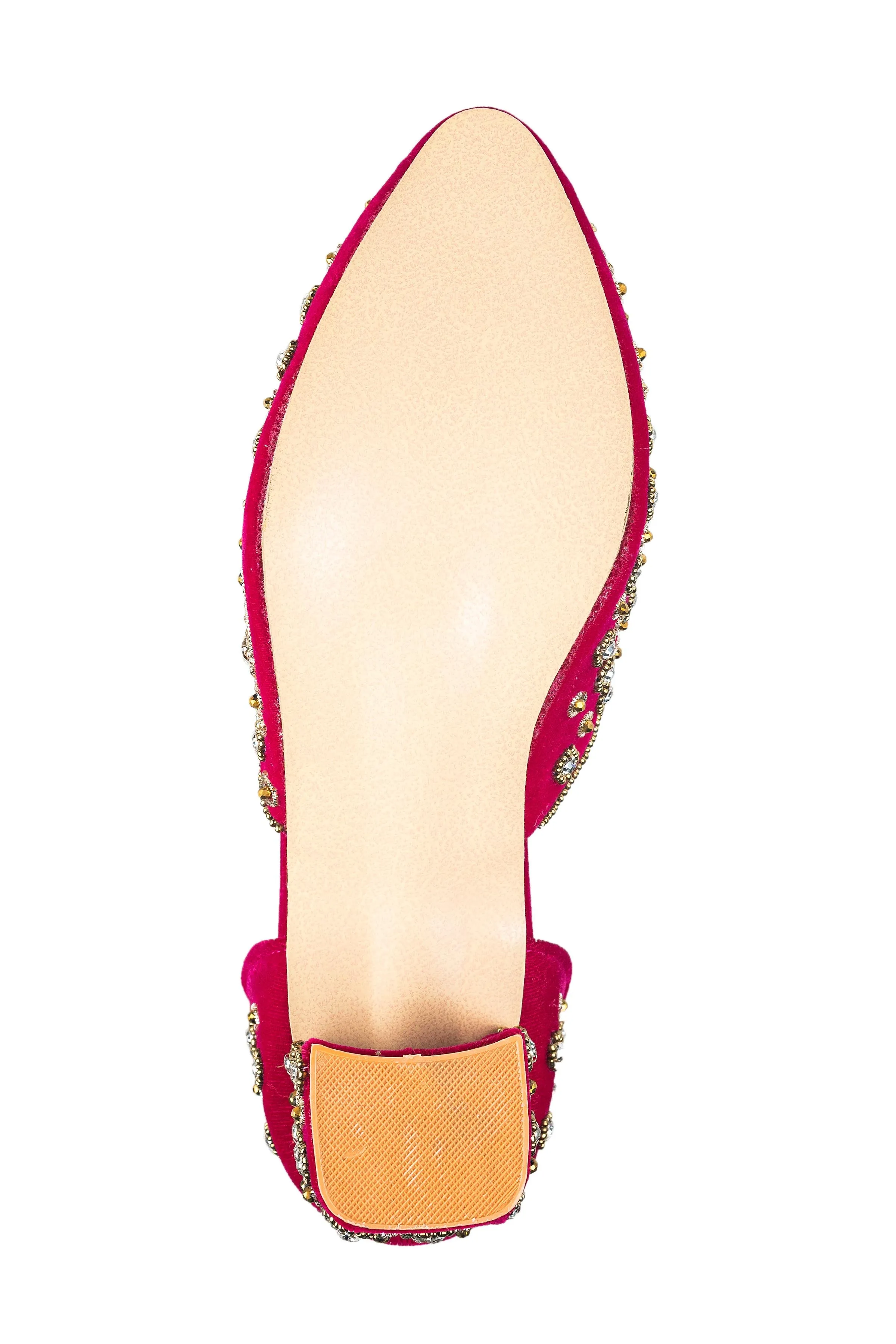 Titas Ladies Red Sandal
