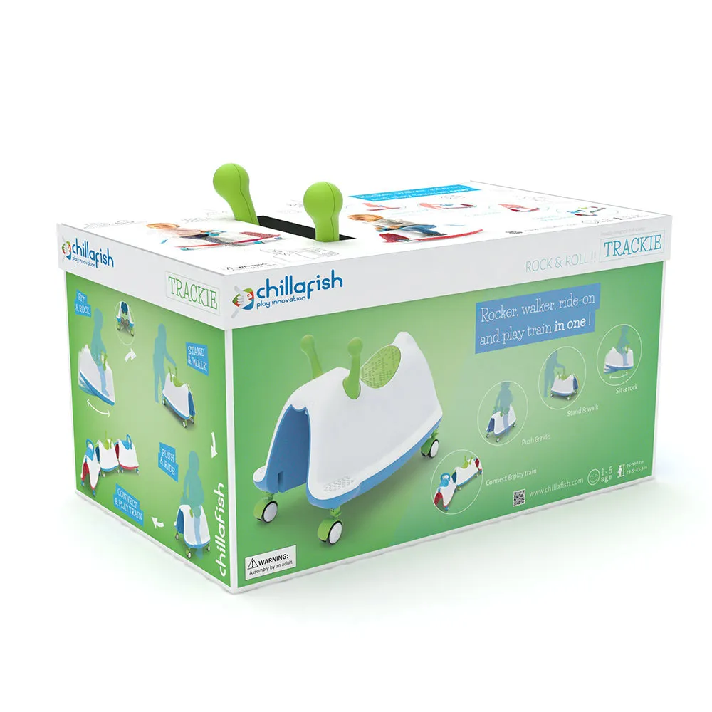 Trackie 4-in-1 rocker and riding toy