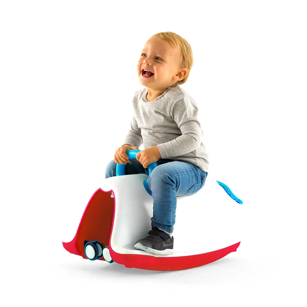 Trackie 4-in-1 rocker and riding toy