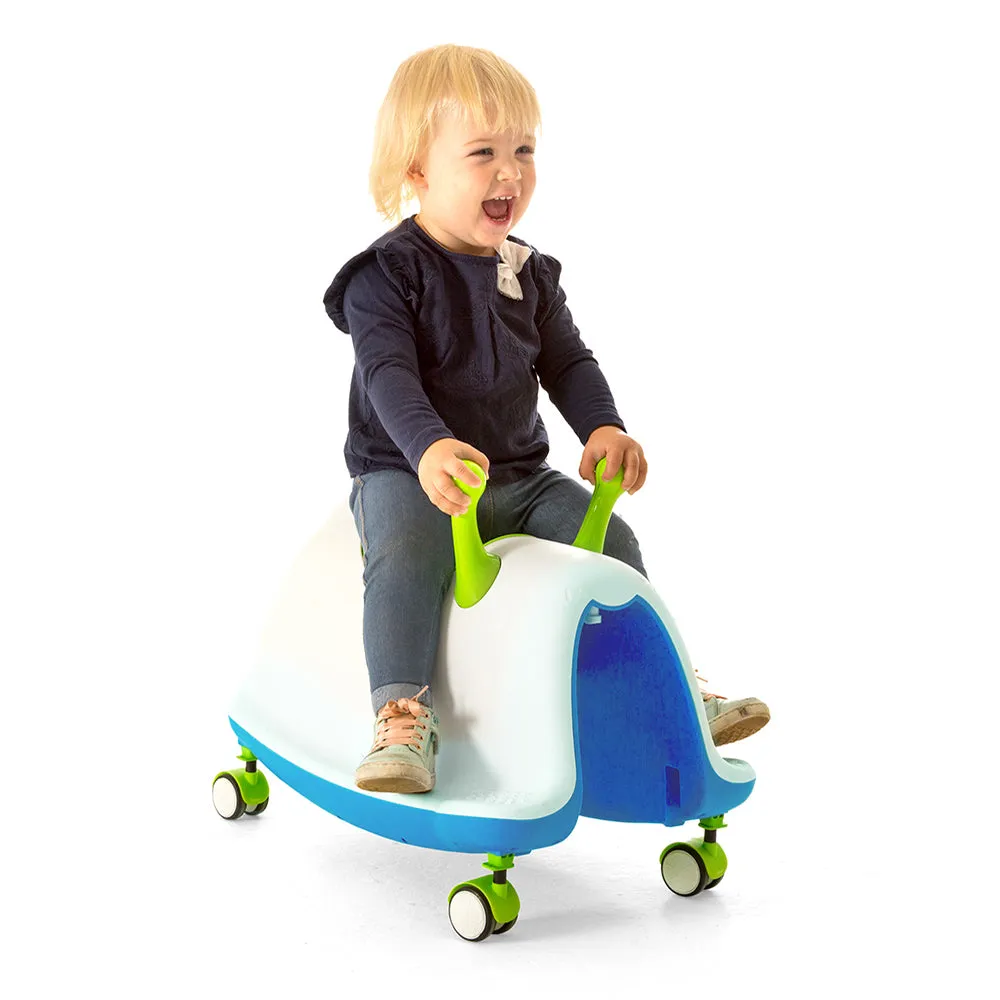 Trackie 4-in-1 rocker and riding toy