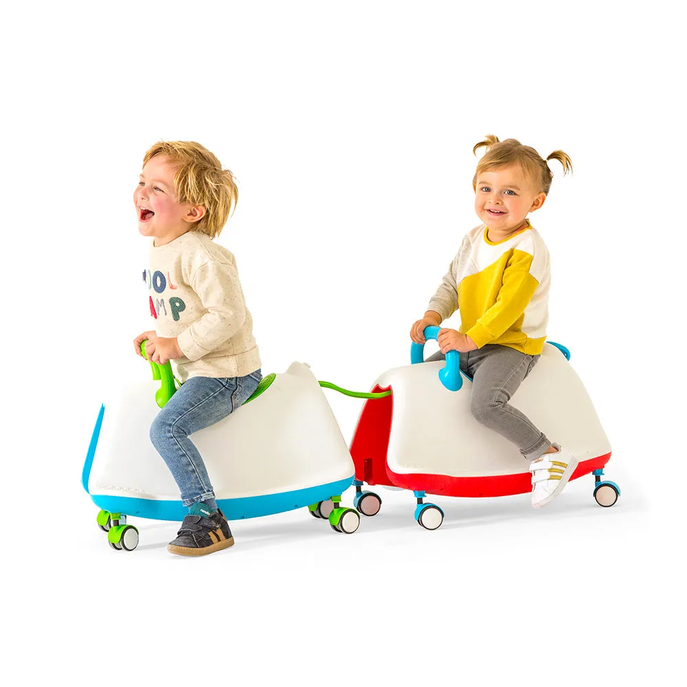 Trackie 4-in-1 rocker and riding toy