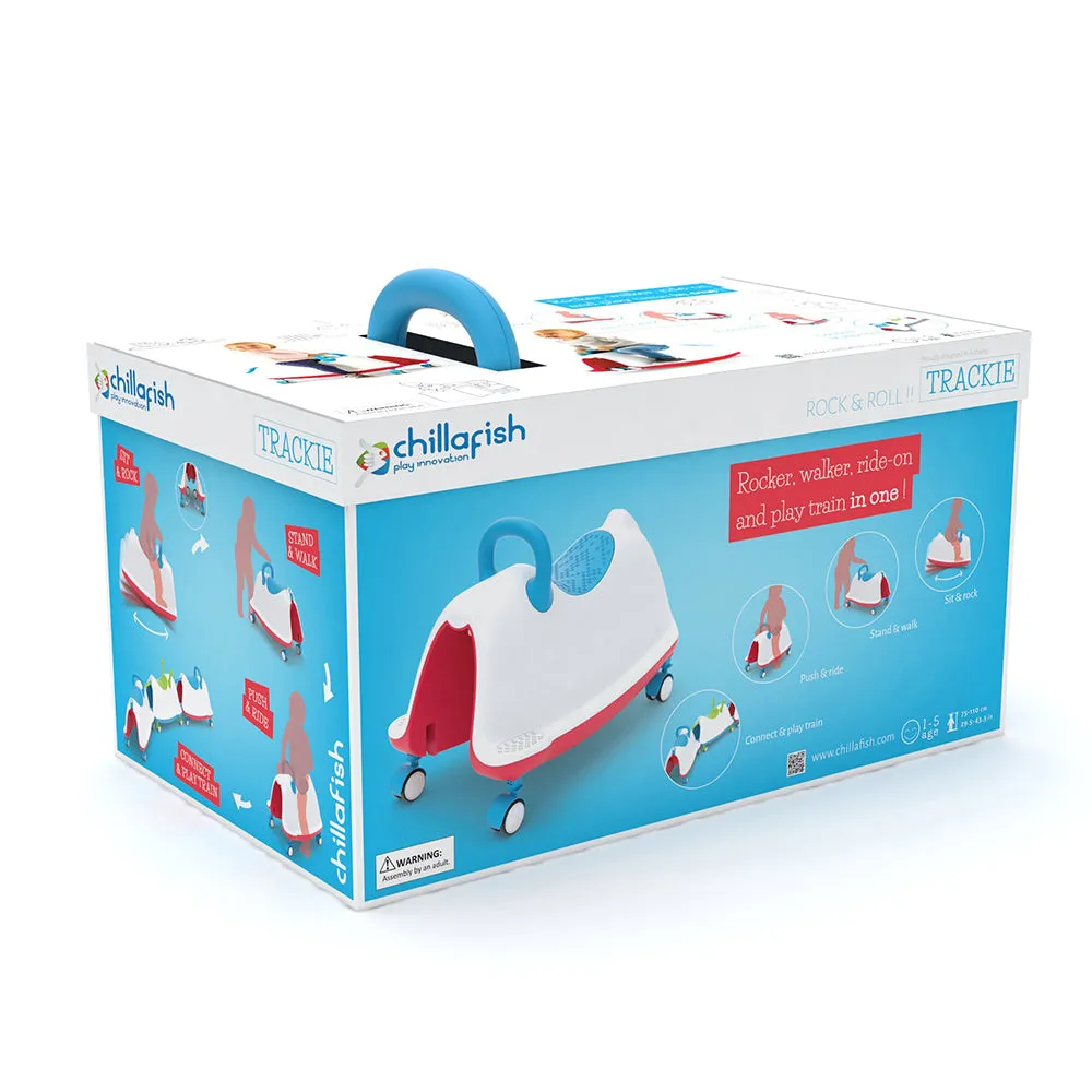 Trackie 4-in-1 rocker and riding toy