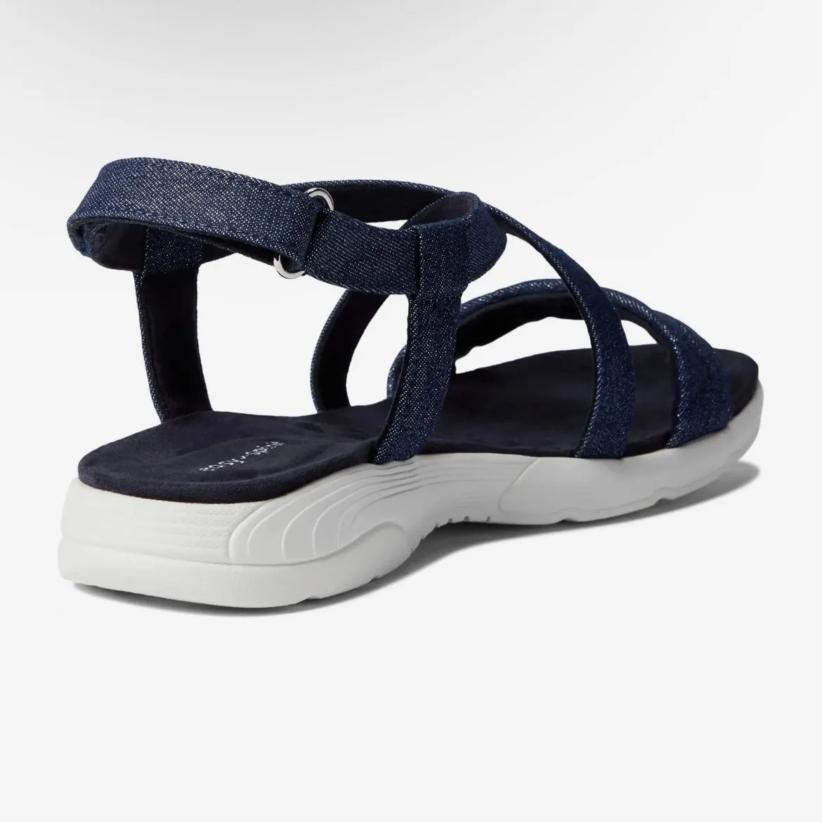 TREASUR7 Women's CrissCross Strap Flat Sandals
