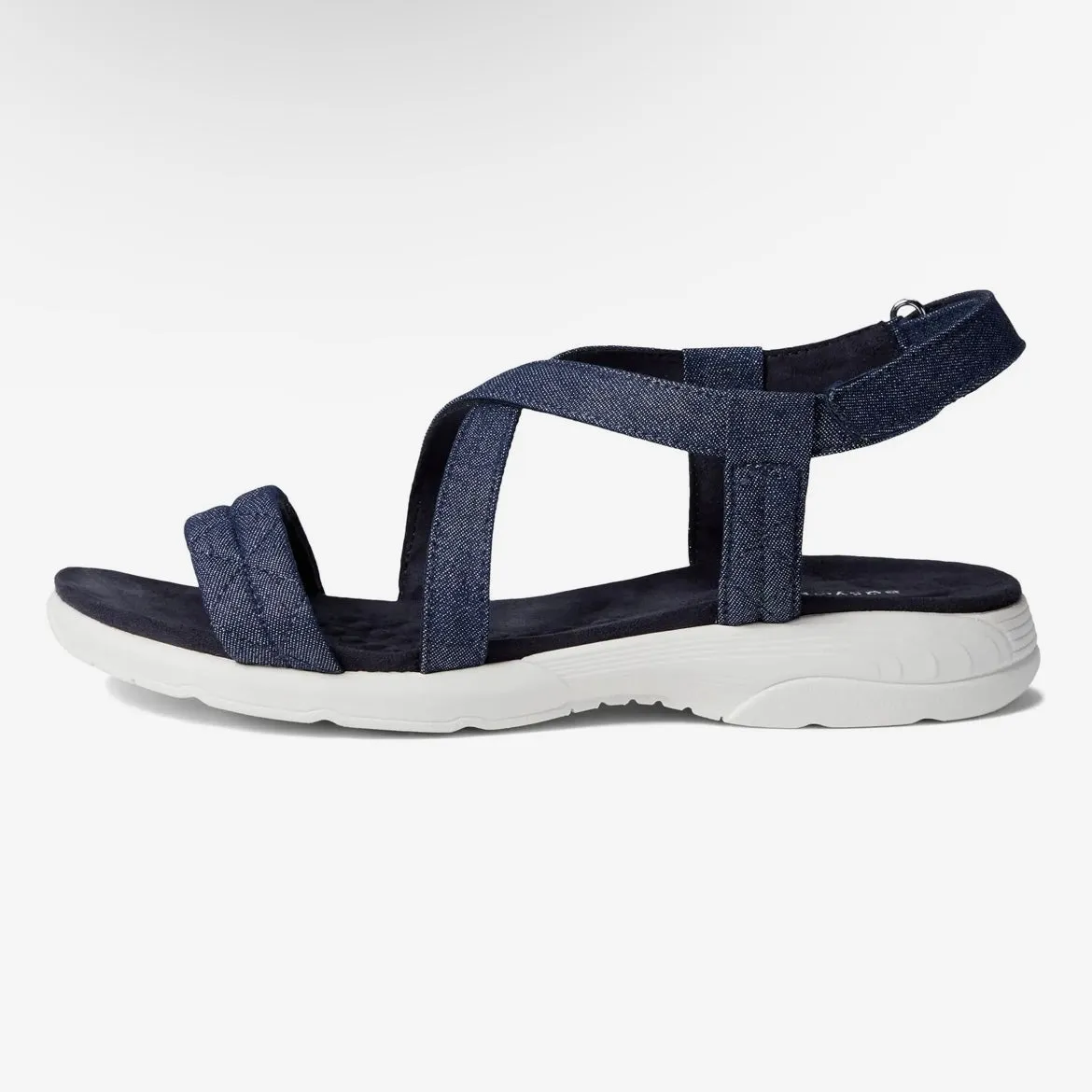 TREASUR7 Women's CrissCross Strap Flat Sandals