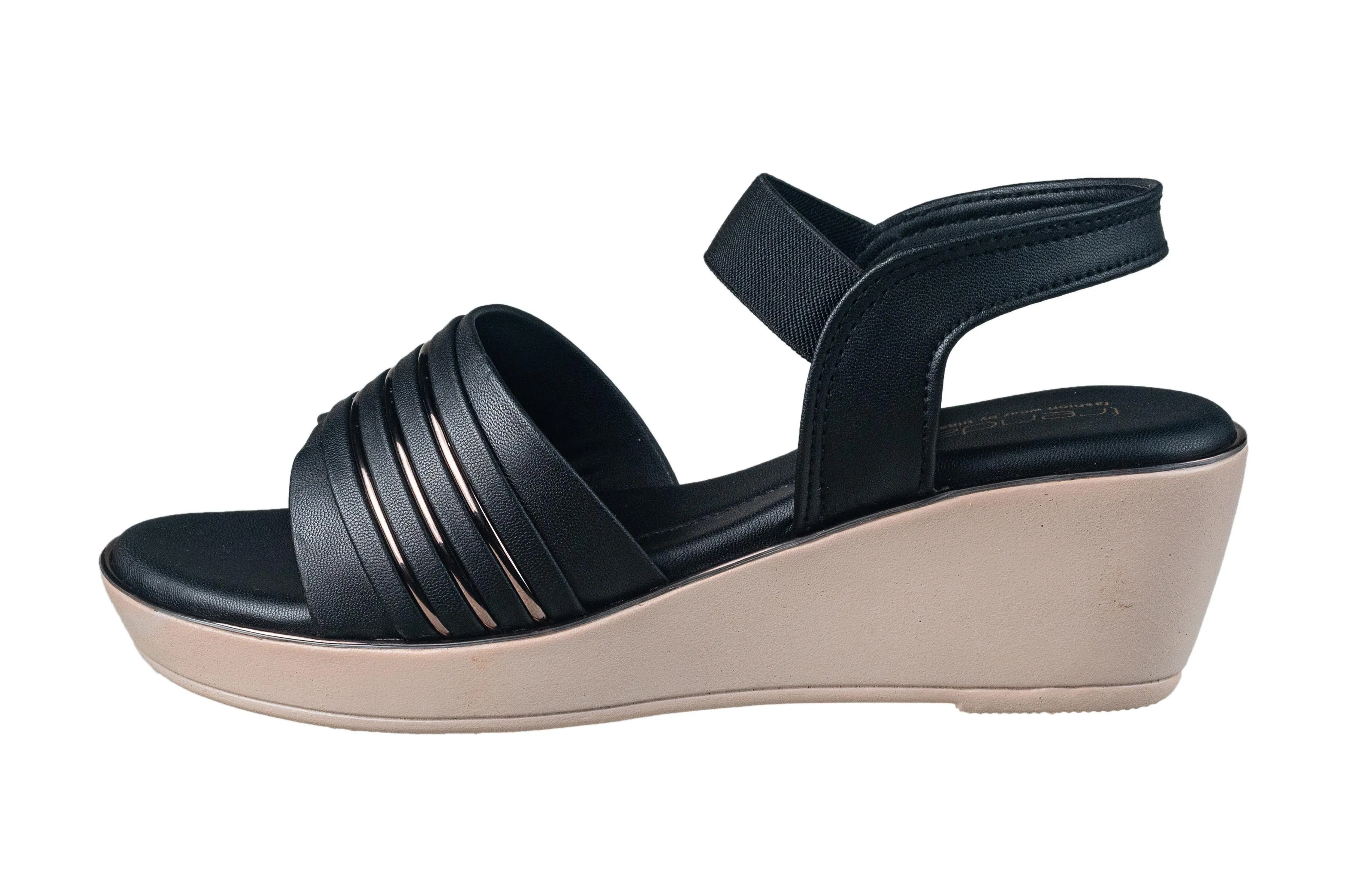 Trendz Ladies Black Sandal