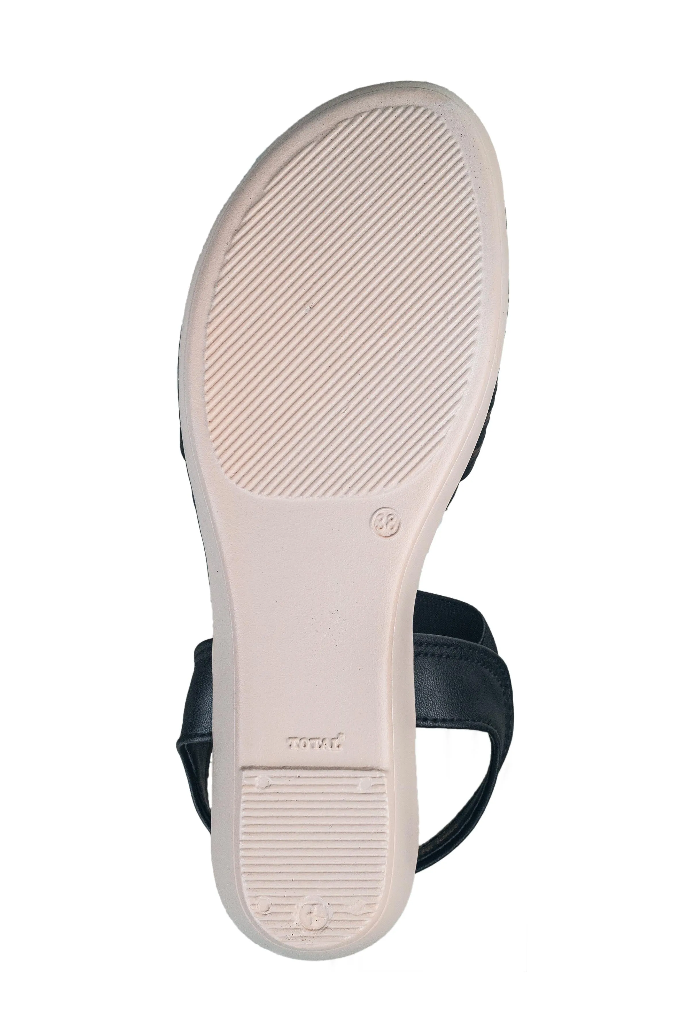Trendz Ladies Black Sandal