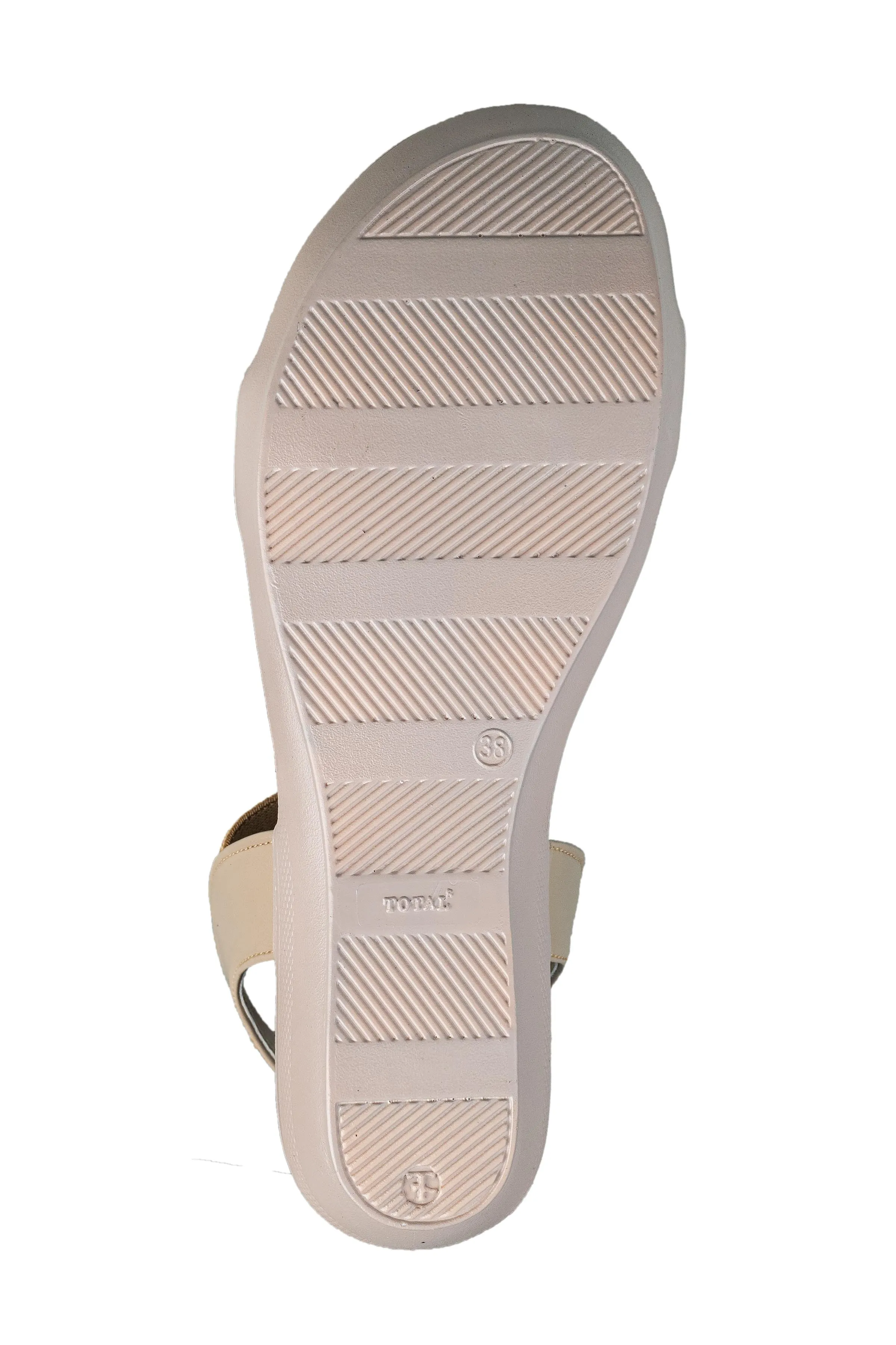 Trendz Ladies Cream Sandal