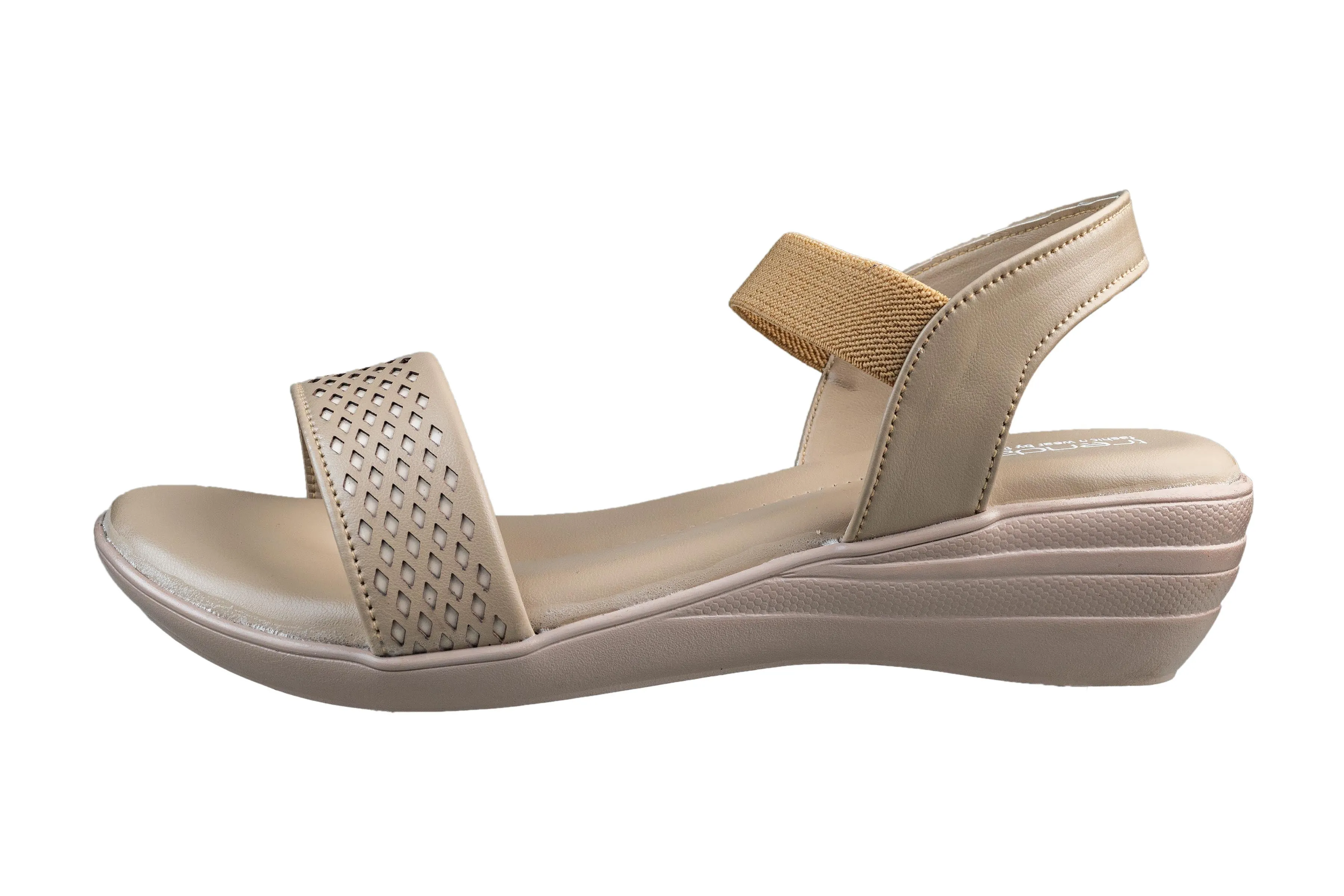 Trendz Ladies Cream Sandal