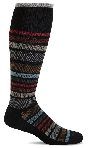 Twillful Men Knee-High - Black Moderate Compression (15-20mmHg)