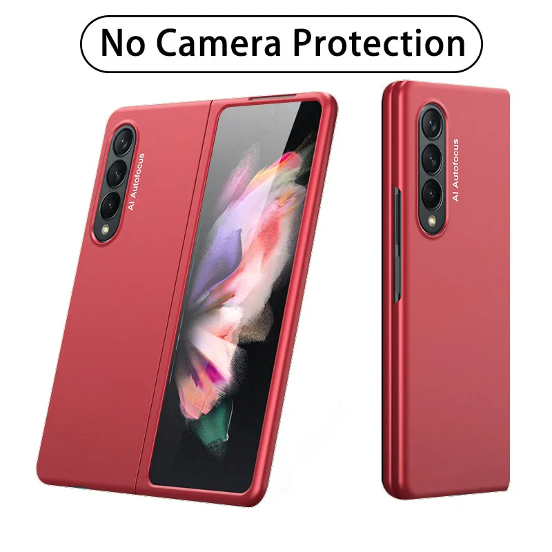 Ultra-thin Case Cover For Samsung Galaxy Z Fold 3 Anti-knock Protection Plastic Matte Hard Cover For Samsung Z Fold3 5G Case