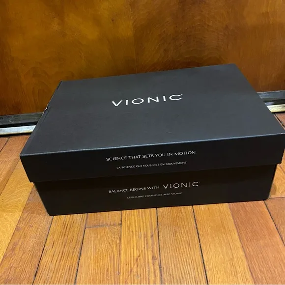 UNISEX Vionic Cove RX Recovery Sandal Black M10/W12 NEW IN BOX