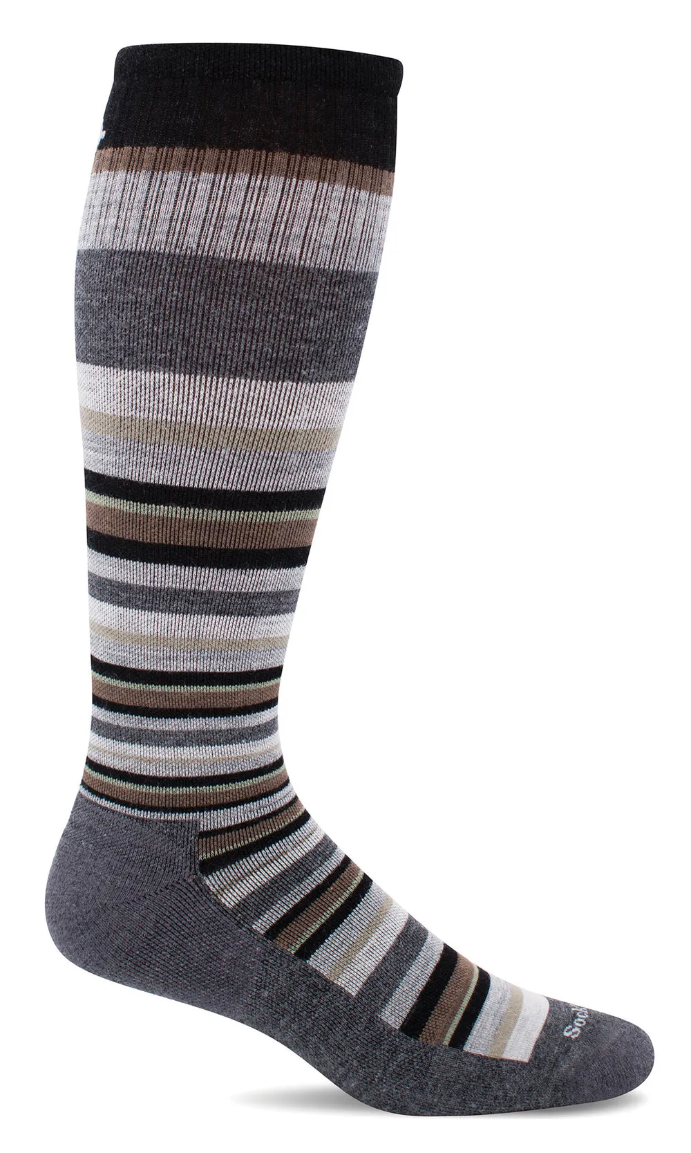 Up Lift Men Knee-High - Charcoal Firm Compression (20-30mmHG)