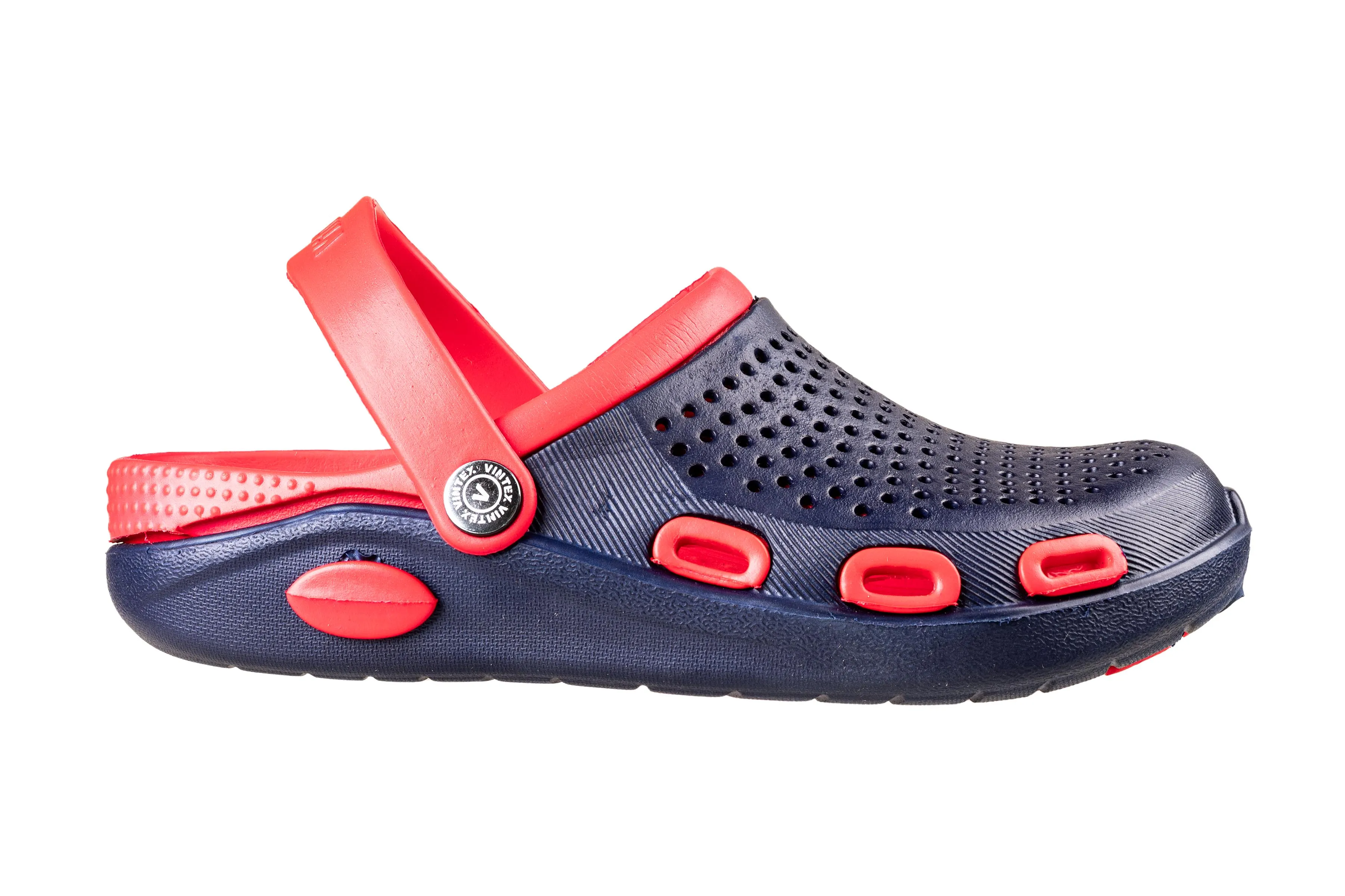 Vintex Boys Navy / Red Sandal EVA