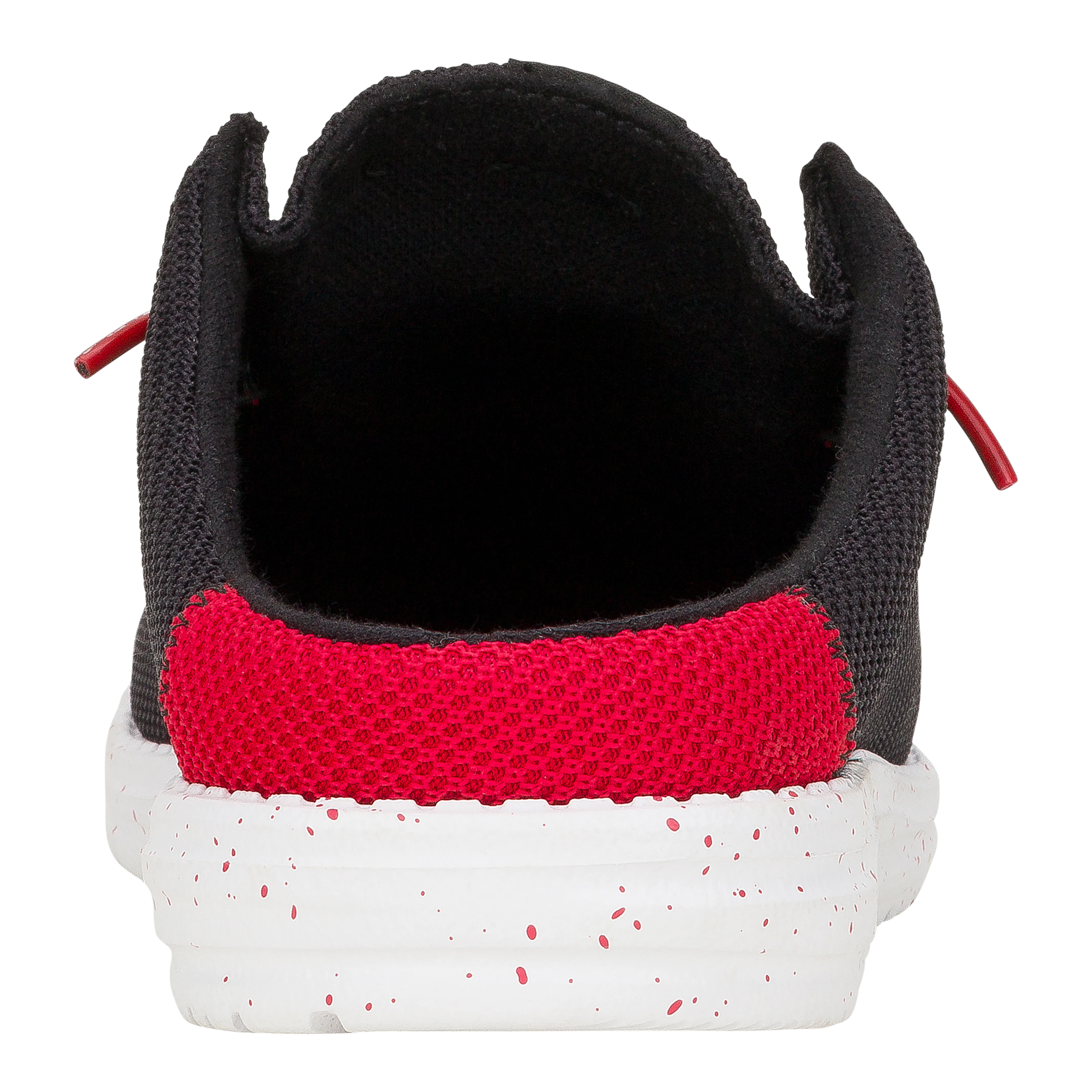 Wally Slip Varsity - Black/Red