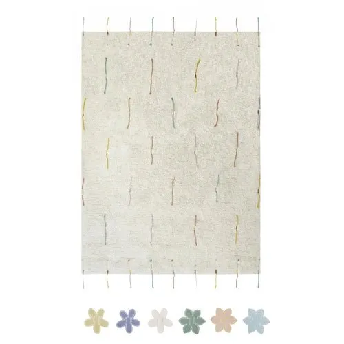 Washable Play Rug | Wildflowers by Lorena Canals