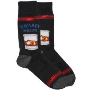 Whiskey Helps Socks for Him