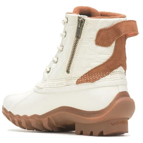 Wolverine Women's Torrent Quilted Rain And Snow Duck Boot - Ivory W880342