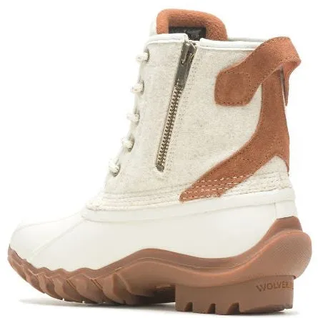 Wolverine Women's Torrent Wool Duck Boot Ivory Wool W880346