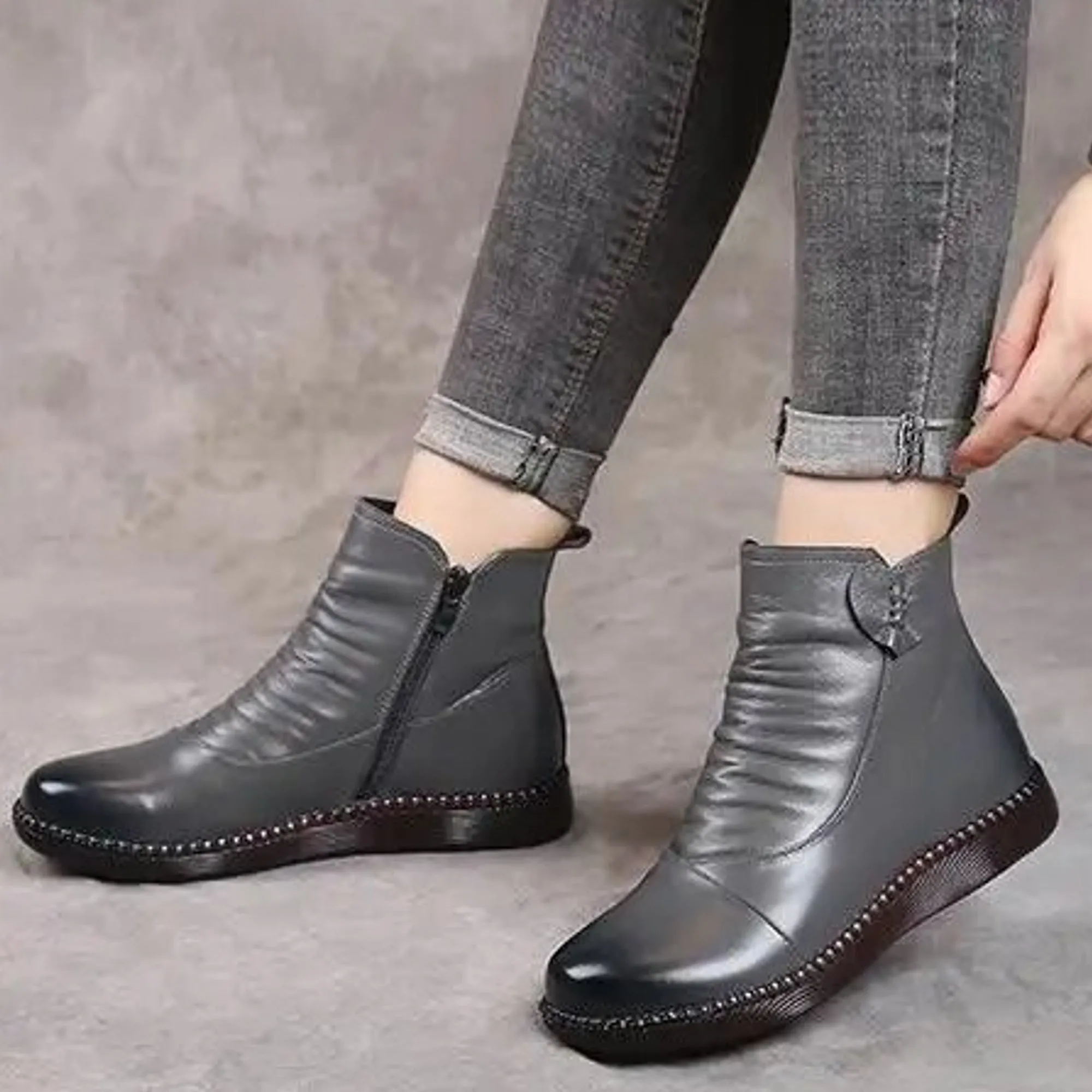 Women's Black Ankle Boots