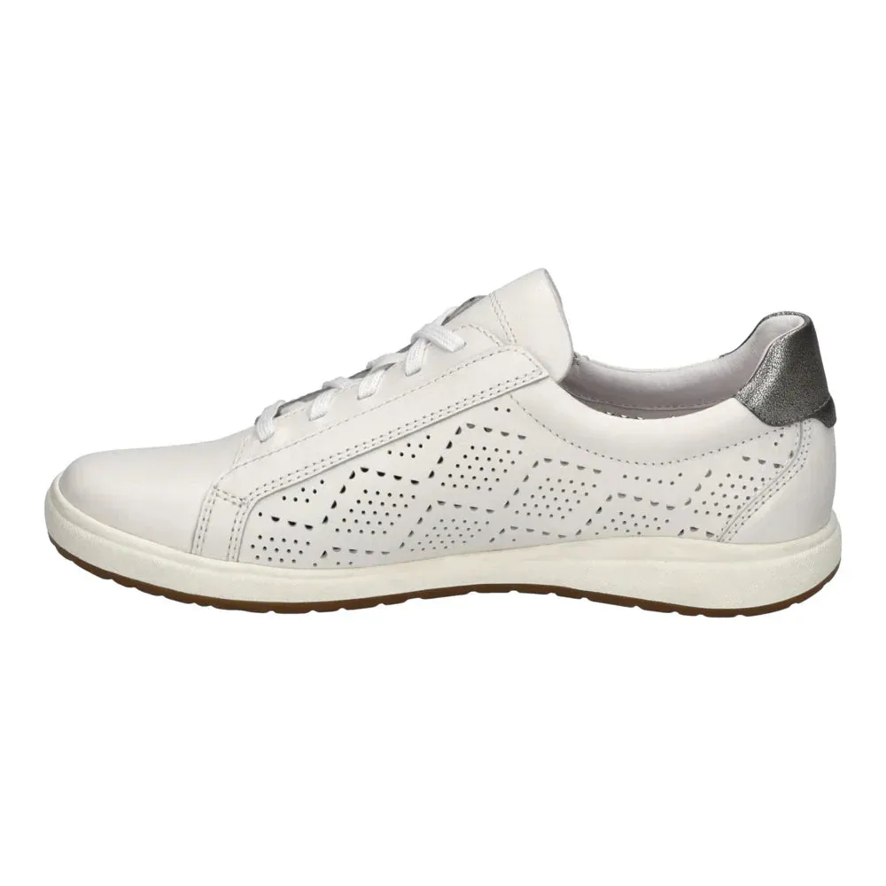 WOMEN'S JOSEF SEIBEL CAREN 65 | WHITE / PLATIN KOMBI