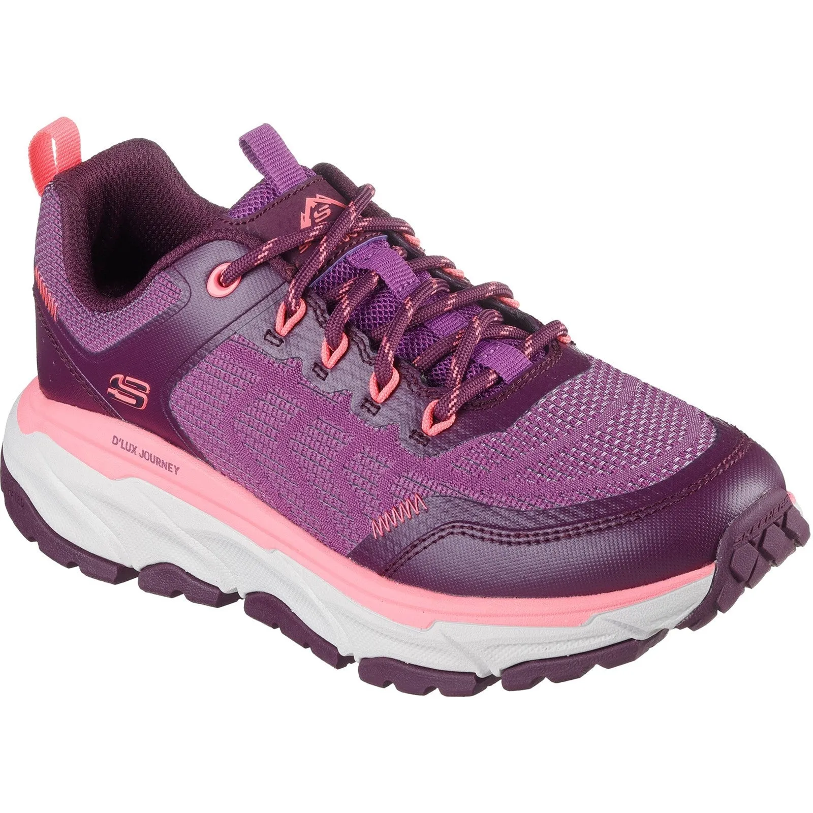 Women's Relaxed Fit Skechers 180167 D'lux Journey Marigold Sneakers