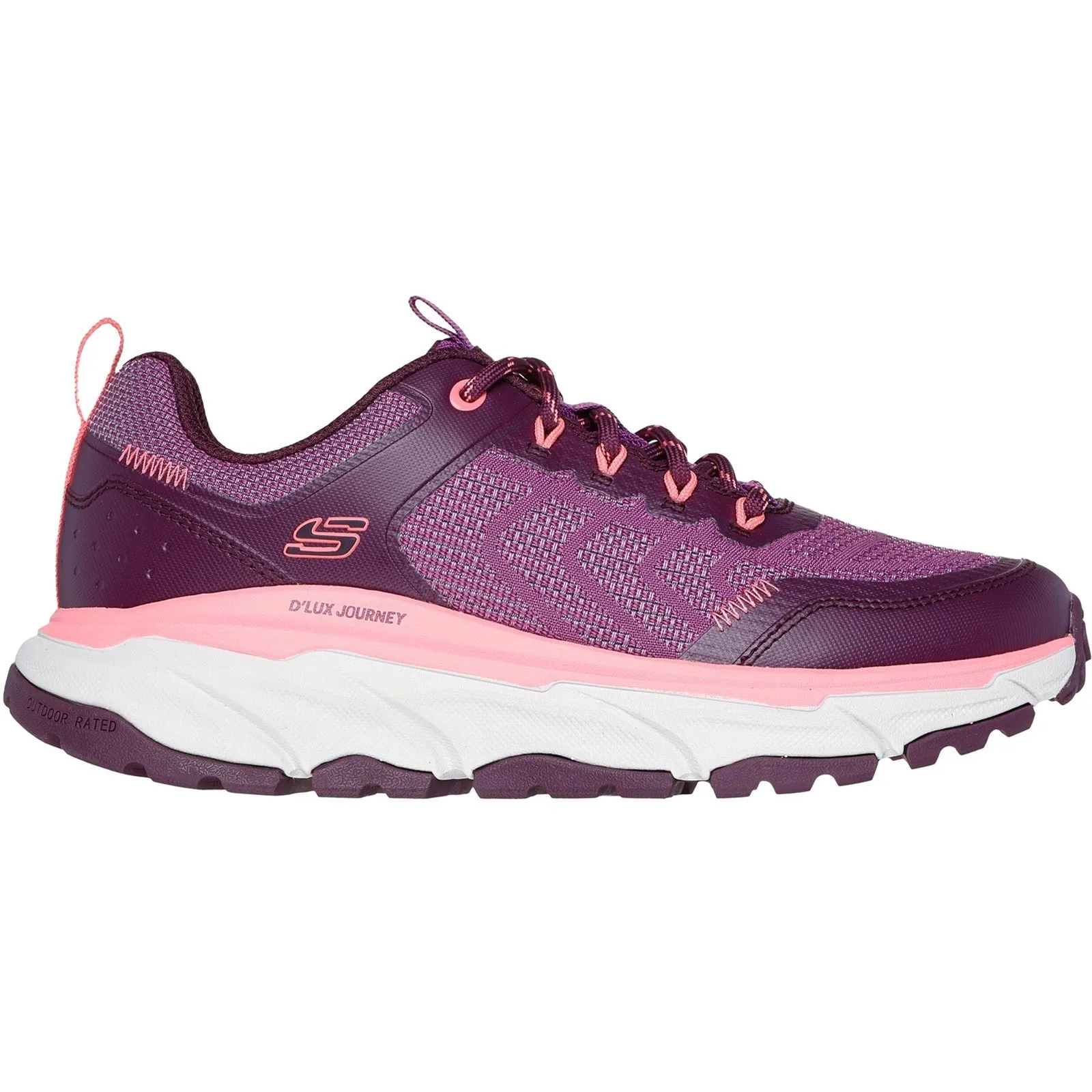 Women's Relaxed Fit Skechers 180167 D'lux Journey Marigold Sneakers