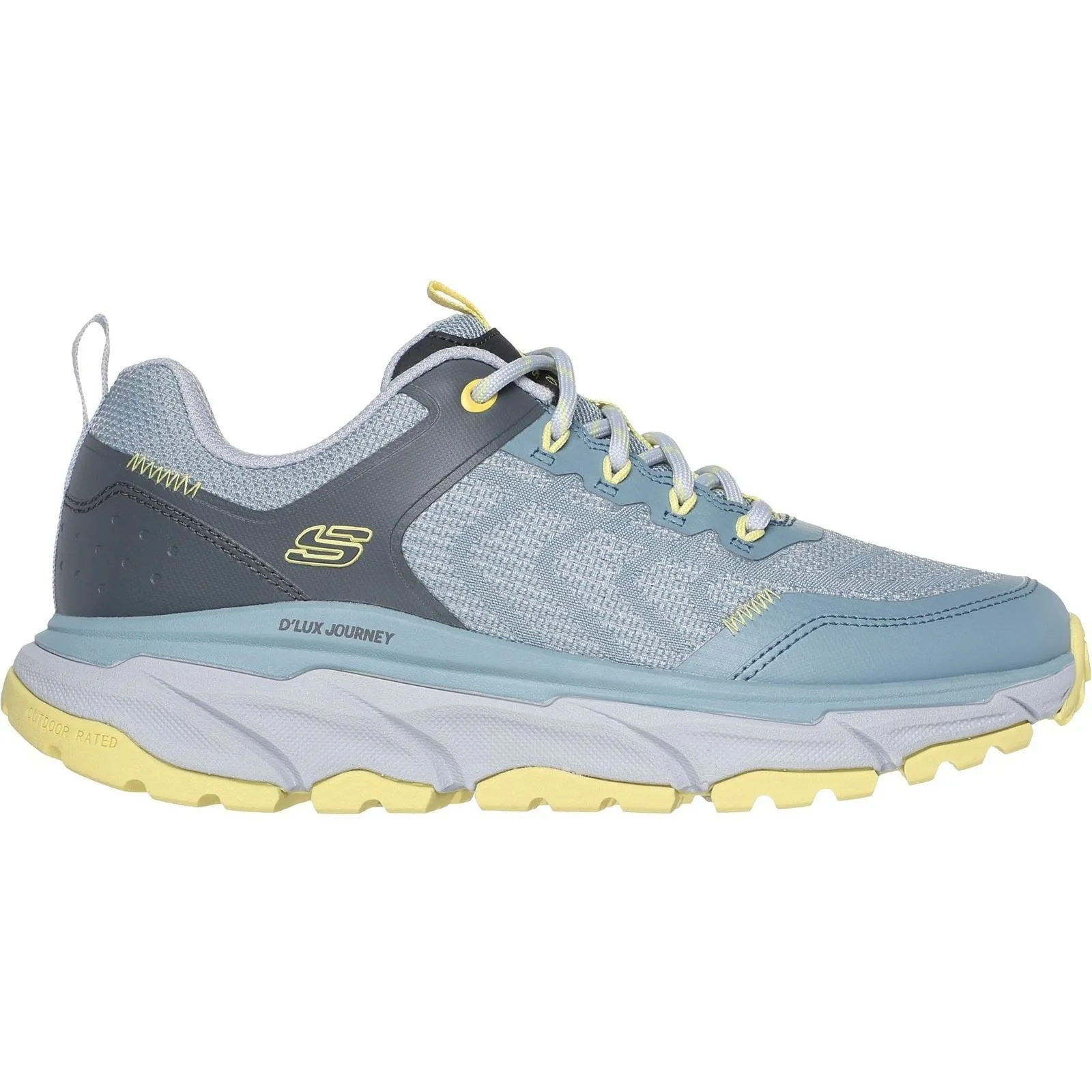 Women's Relaxed Fit Skechers 180167 D'lux Journey Marigold Sneakers