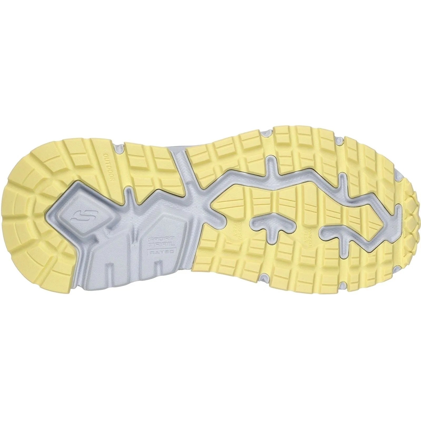 Women's Relaxed Fit Skechers 180167 D'lux Journey Marigold Sneakers