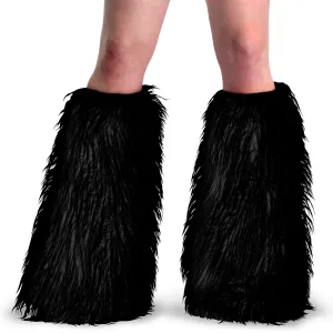 YETI-08  Black Faux Fur