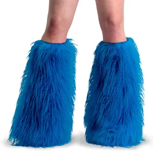 YETI-08  Blue Faux Fur