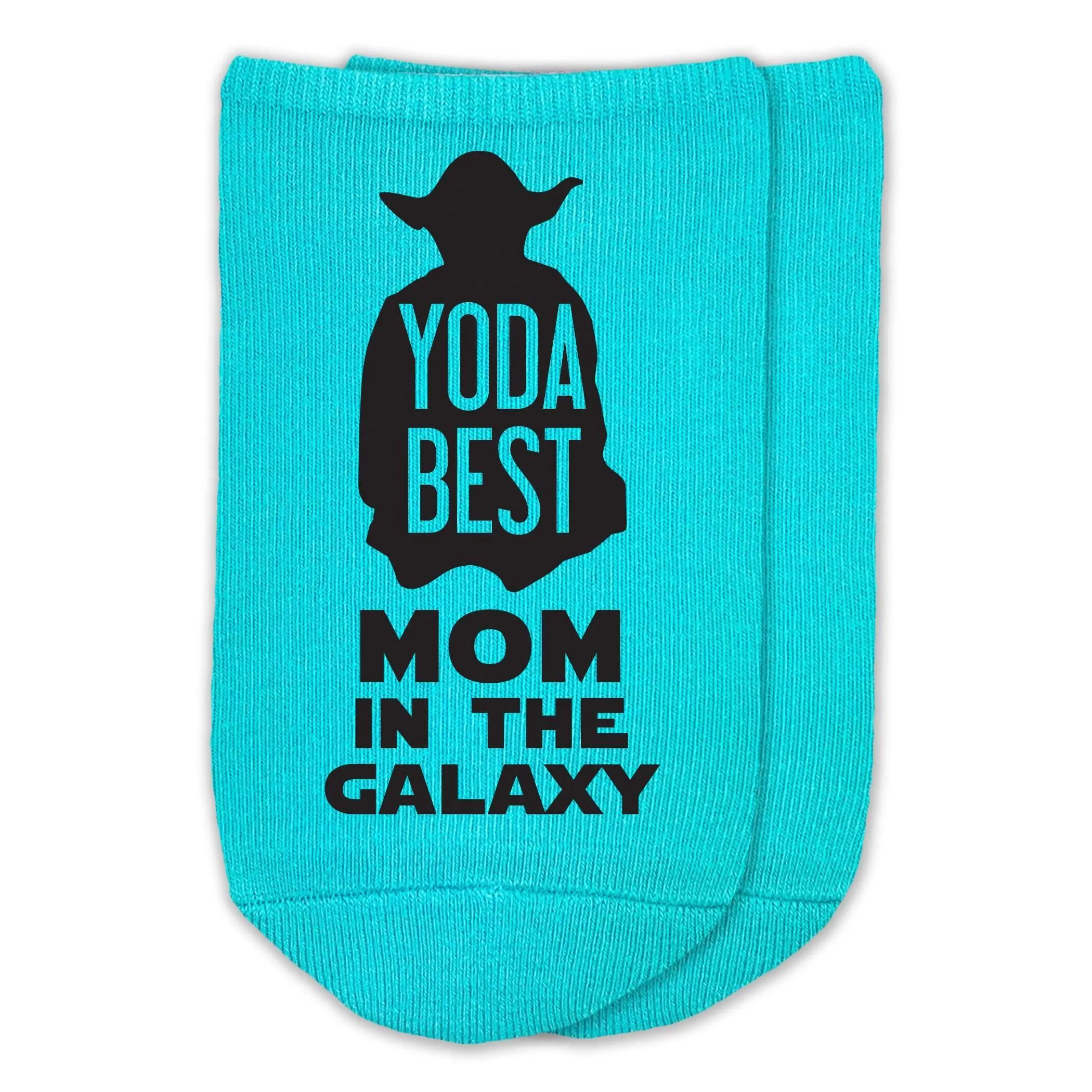 Yoda Best Mom in the Galaxy - Socks for Mom