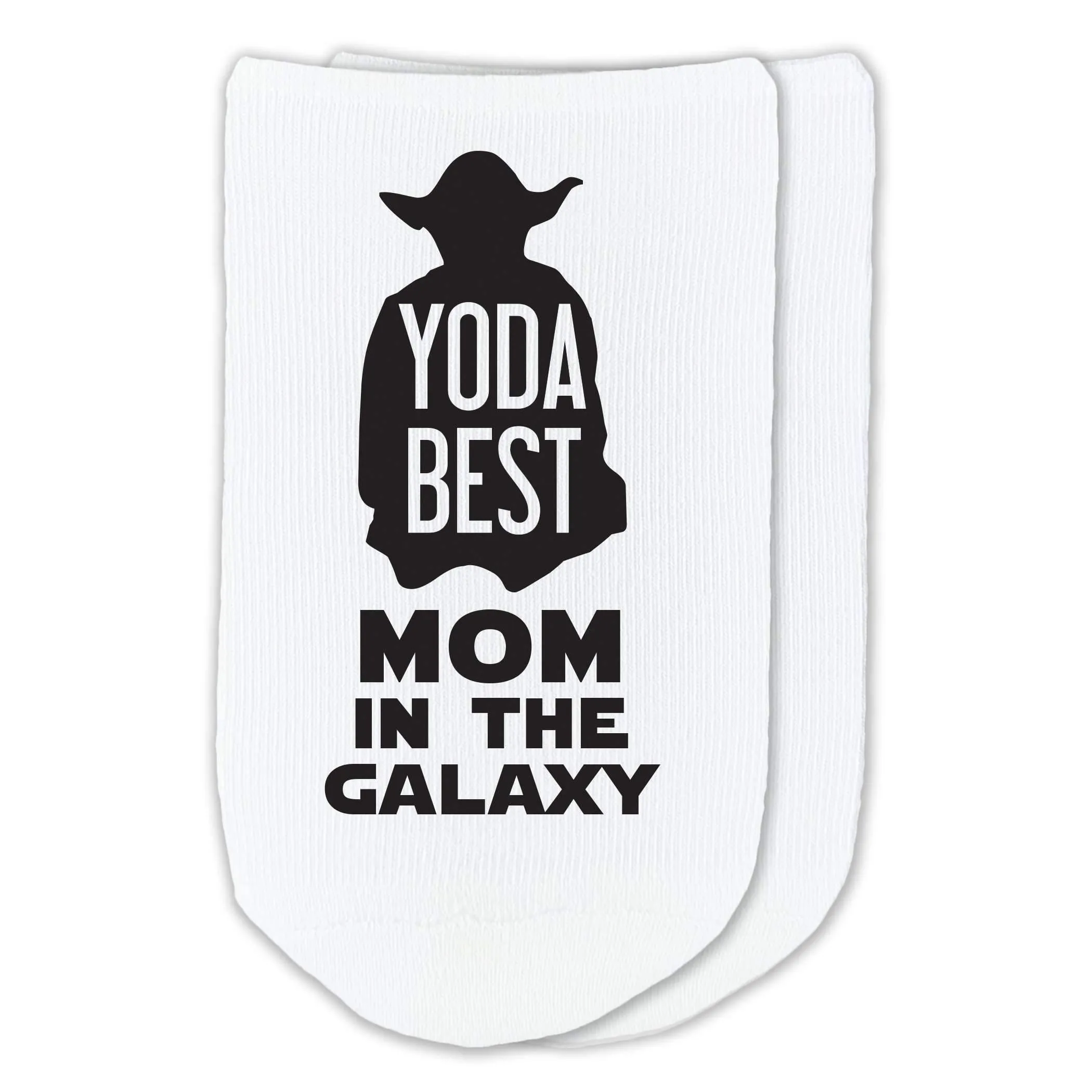 Yoda Best Mom in the Galaxy - Socks for Mom