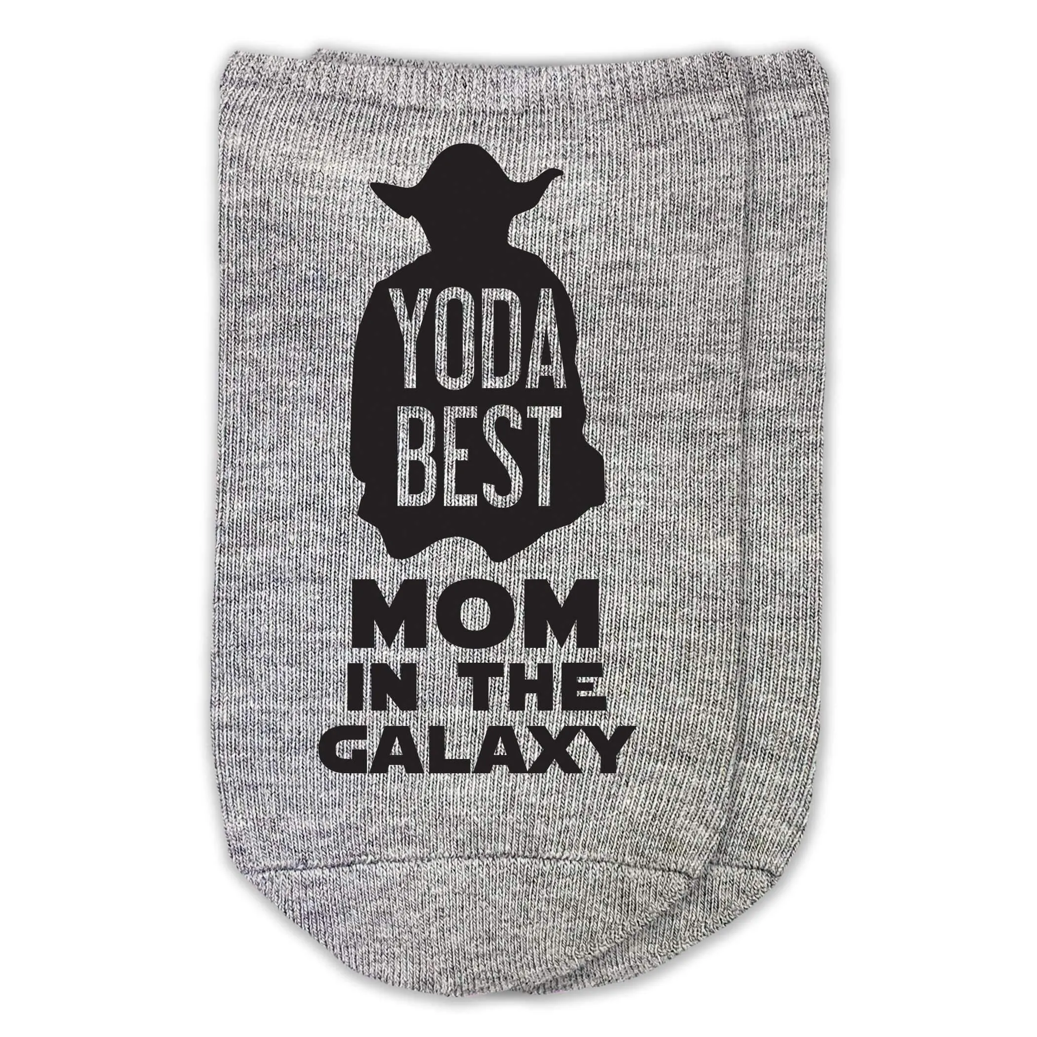 Yoda Best Mom in the Galaxy - Socks for Mom