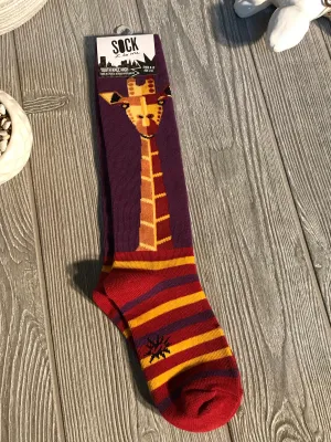 Youth Giraffe  Sock It To Me Socks